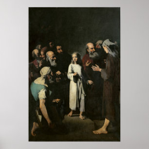 Jesus with the Doctors Poster