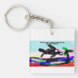 jesus with us  key ring