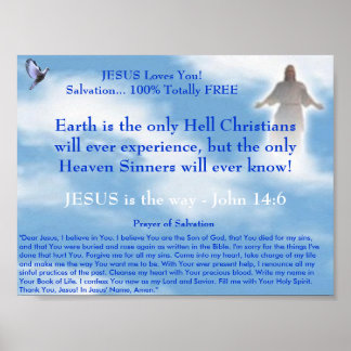 JESUS Witnessing Poster