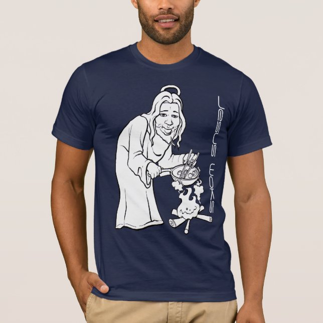 Jesus Woks T-Shirt (Front)