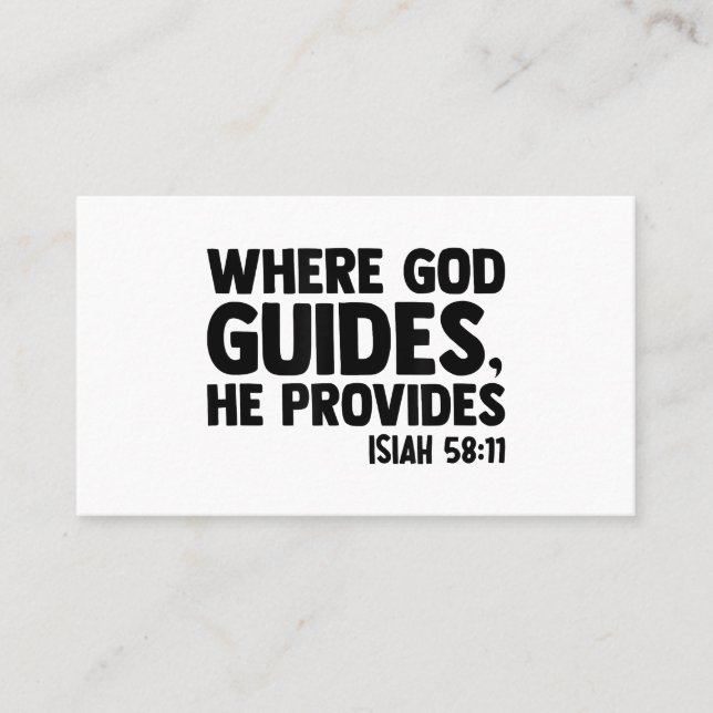 Jesus Woman Youth Man Church Christ Faith in God L Business Card (Front)