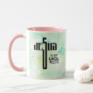 Jesus Word Art Mug