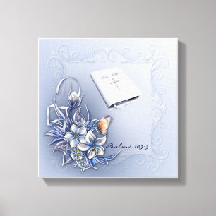 Jesus Word Premium Wrapped Canvas (Gloss)