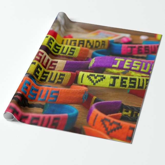 Jesus Wrapping Paper (Unrolled)