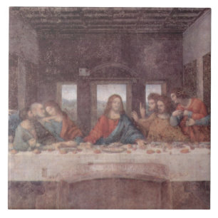Jesus "Yeshua" The Last Supper, Leonardo da Vinci Ceramic Tile