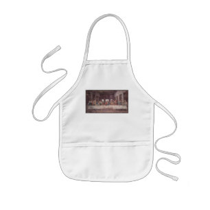 Jesus "Yeshua" The Last Supper, Leonardo da Vinci Kids Apron