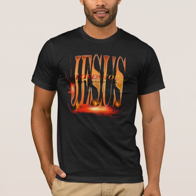 JesusLovesYou2 T-Shirt (Front)
