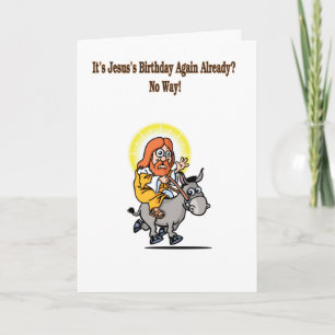 Jesus's Birthday Card