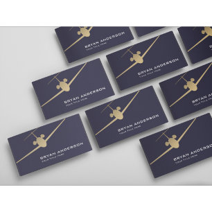 Jet Aeroplane Business Card