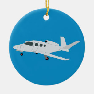 Jet Aeroplane Ceramic Ornament