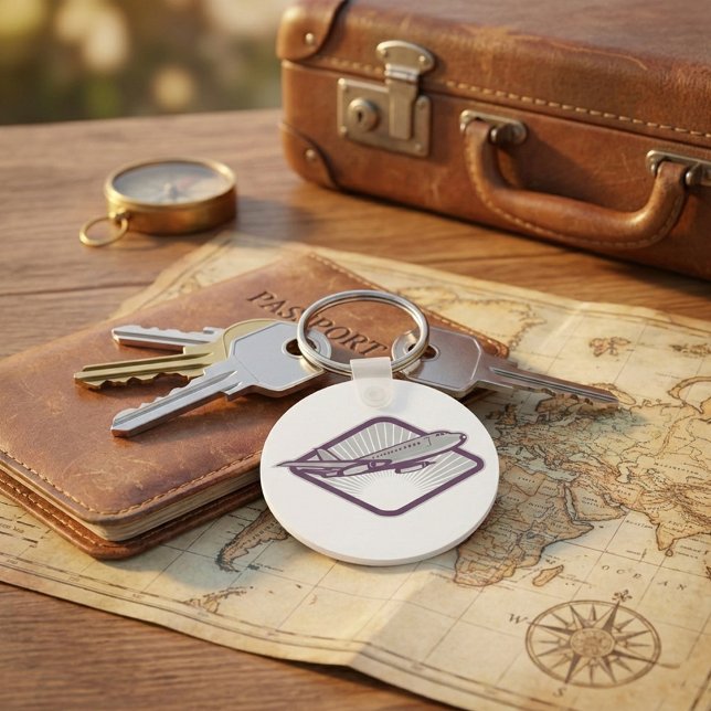 Jet Aeroplane Key Ring (Creator Uploaded)
