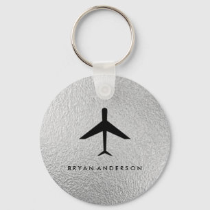 Jet Aeroplane Key Ring