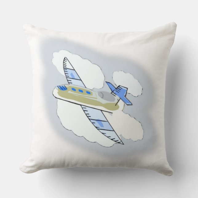 Jet Aeroplane Pillows (Front)