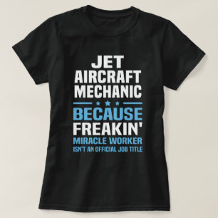 Jet Aircraft Mechanic T-Shirt