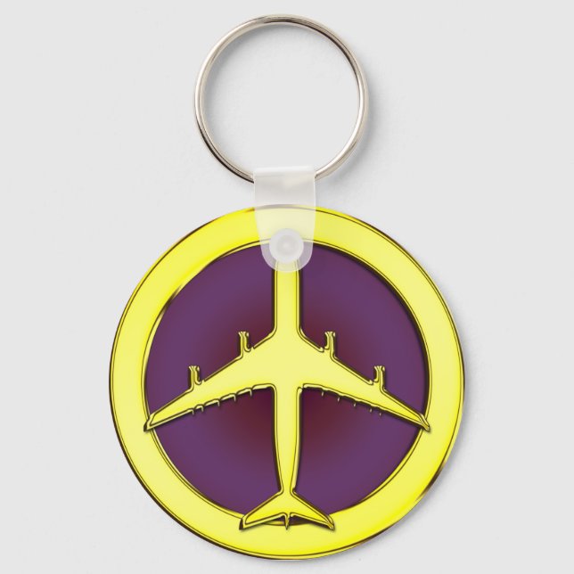 JET AIRLINER KEY RING (Front)
