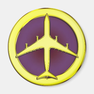 JET AIRLINER MAGNET