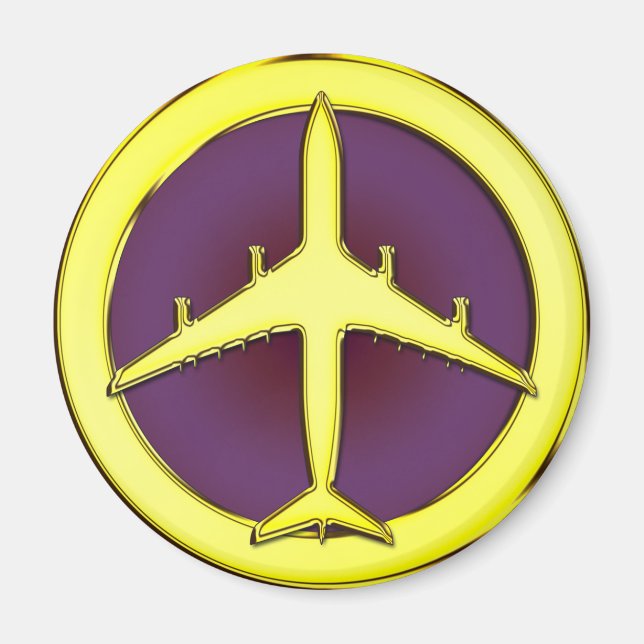 JET AIRLINER MAGNET (Front)