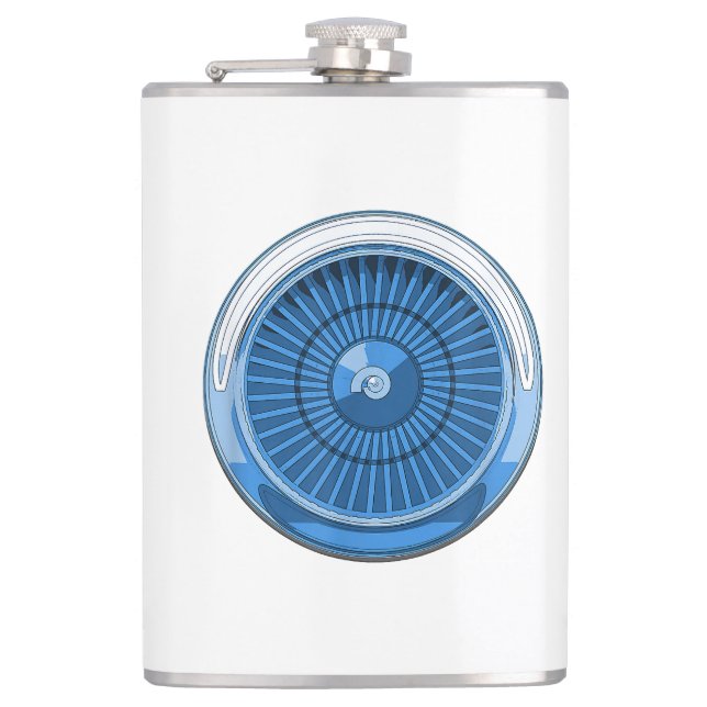 Jet Engine Hip Flask (Front)