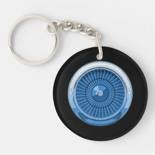 Jet Engine Key Ring