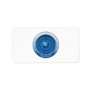 Jet Engine Label