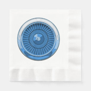 Jet Engine Napkin