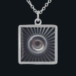Jet Engine Sterling Silver Necklace<br><div class="desc">Jet Engine Necklace</div>