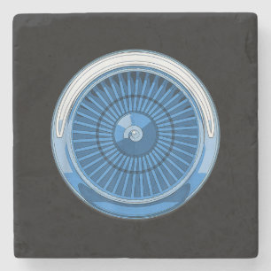 Jet Engine Stone Coaster