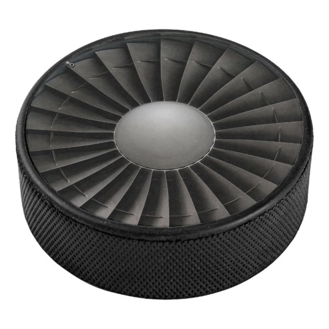 Jet Engine Turbine Fan Hockey Puck (3/4)
