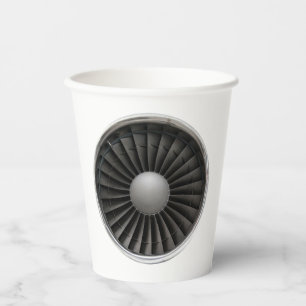 Jet Engine Turbine Fan Paper Cups