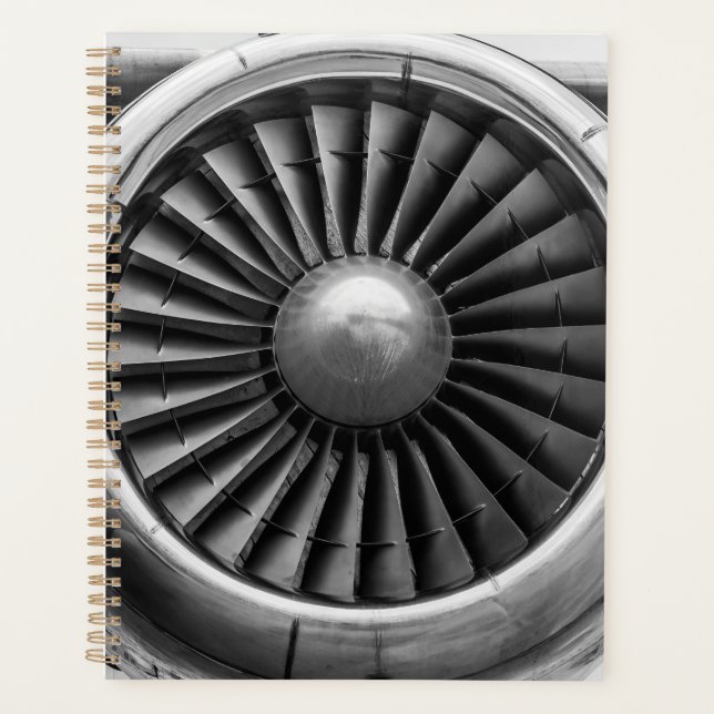 Jet Engine Turbine Fan Planner (Front)