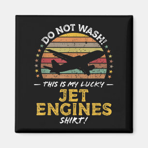 Jet Engines Funny Aeroplane Quote Graphic Magnet