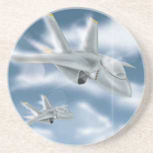 Jet Fighter Aircraft Coaster