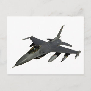 JET FIGHTER POSTCARD