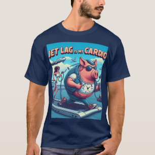 Jet Lag is my cardio T-Shirt