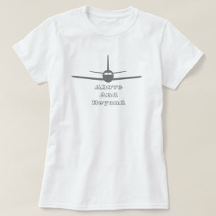 Jet Liner Above And Beyond T-Shirt