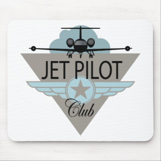 Jet Pilot Club Mouse Pad