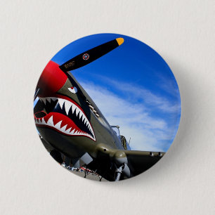 Jet Plane Aircraft Pilot Destiny Congratulations 6 Cm Round Badge