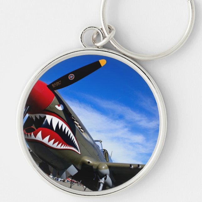 Jet Plane Aircraft Pilot Destiny Congratulations Key Ring (Front)