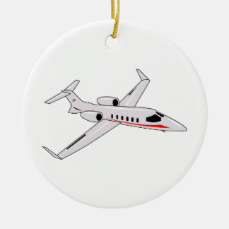 Jet Plane Ceramic Ornament