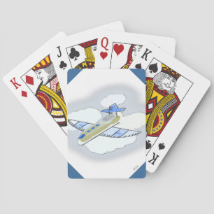 Jet Plane Playing Cards