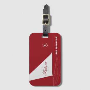 Jet-setter Fin luggage tag