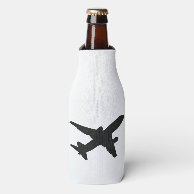 Jet Silhouette Bottle Cooler (Bottle Front)