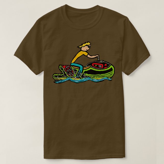 Jet Ski 1 T-Shirt (Design Front)