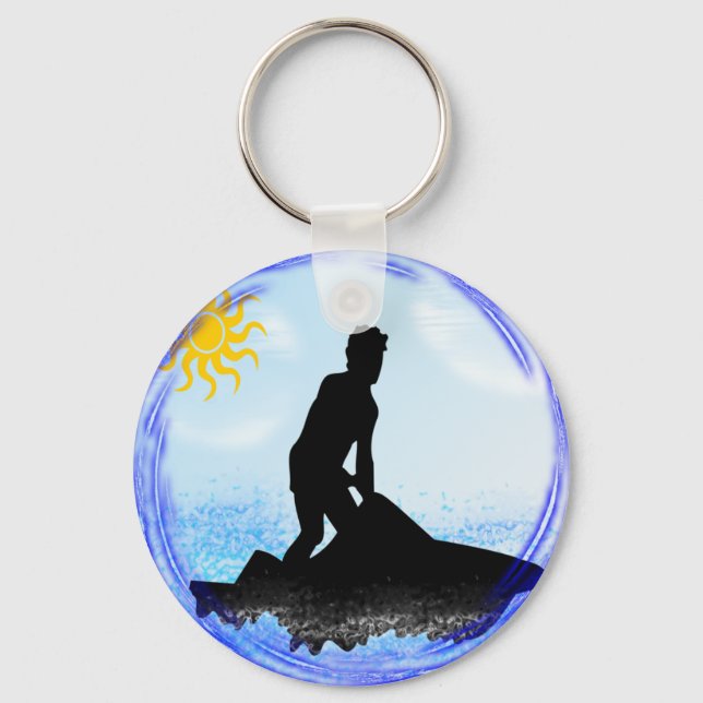 Jet Ski Dreams Key Ring (Front)