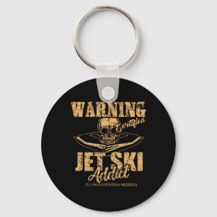 Jet Ski Funny Water Sports Shirt Jet Skiing Key Ring
