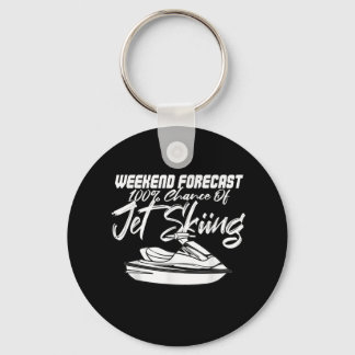 Jet Ski Gift Jet Skiing Skier Driver Water Sport T Key Ring