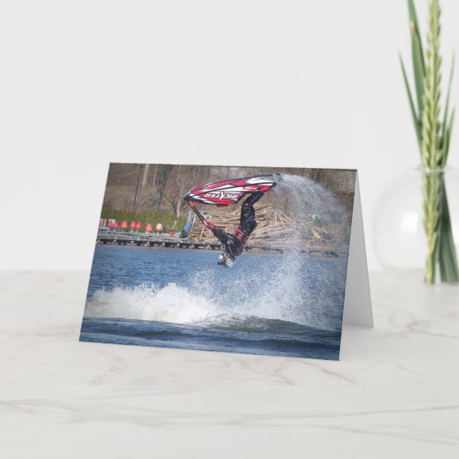 Jet Ski - Greeting Card (Front)