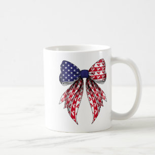 Jet ski jet skiing 4th of july usa american flag coffee mug