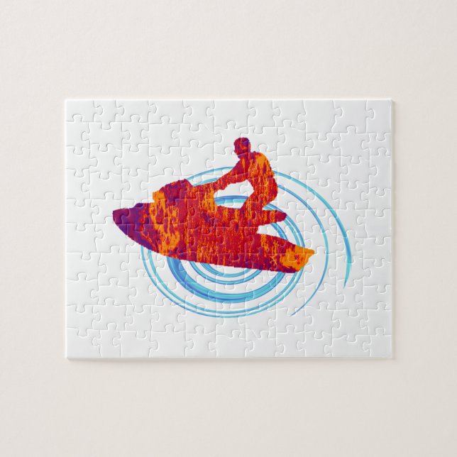 Jet Ski Jigsaw Puzzle (Horizontal)