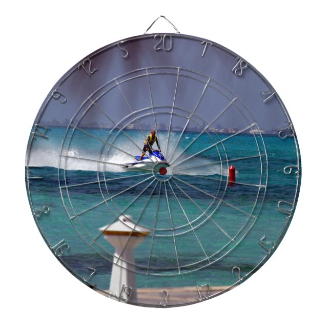 Jet Ski Paradise Dartboard (Front)